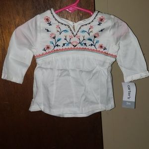 Carters 3mo tunic and legging set